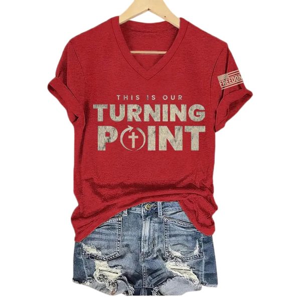 This Is Our Turning Point Freedom Charlie Kirk Shirt