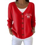 This Is The Turning Point Print Cardigan