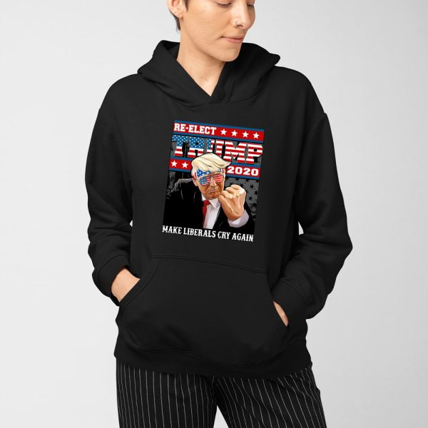 Thomas Jacob Re-elect Trump 2020 Make Liberals Cry Again Shirt