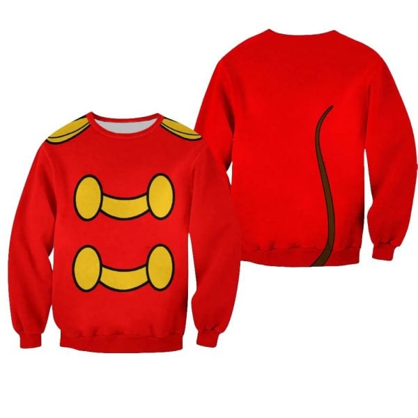 Timothy Q Mouse Cosplay Halloween Costume Hoodie