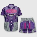 Transformers Shockwave Halloween 2025 Costume Button Shirt