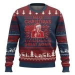 Trump Make Christmas Great Again Ugly Sweater