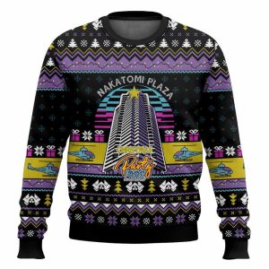 Nakatomi Plaza Christmas Party 1988 Ugly Sweater1