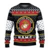 US MARINES 250th Years Of Service Ugly Christmas Sweater
