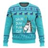 Unicorn Shuh Duh Fuh Cup Ugly Christmas Sweater