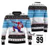 Unique Custom Ugly Christmas Sweater For Hockey Player