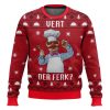 Vert Der Ferk The Swedish Chef Muppets Christmas Ugly Sweater