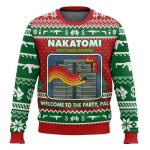 Video Game Nakatomi Die Hard Christmas Ugly Sweater