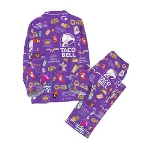 Taco Bell Fast Food Pajamas Set2