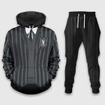 Wednesday Addams Nevermore Academy Uniform Cosplay Hoodie