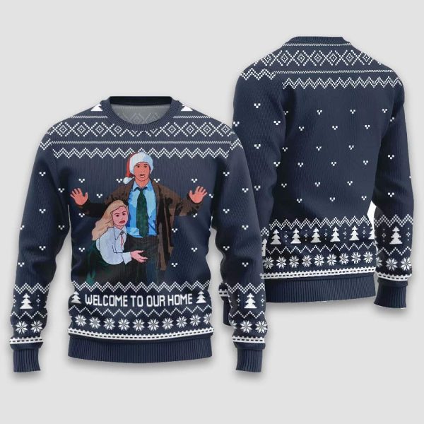 Welcome To Our Home Griswold Family Christmas Ugly Sweater
