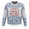 Why Is The Carpet All Wet Todd National Lampoons Christmas Vacation Ugly Sweater