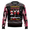 Wine Red Christmas Ugly Christmas Sweater