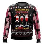 Wine Red Christmas Ugly Christmas Sweater