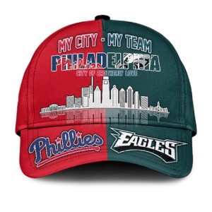 My City My Team Philadelphia Phillies x Philadelphia Eagles Cap1