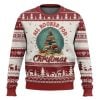 Xmas Book Lover Ugly Christmas Sweater