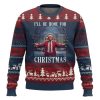 Xmas Trump I’ll Be Home For Christmas Ugly Christmas Sweater