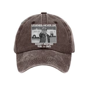 Unisex Legends Never Die RIP Robert Redford Memorial Hat4