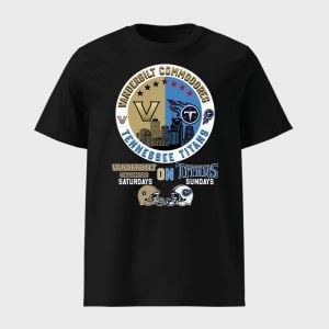 Vanderbilt On Saturdays Titans On Sundays Shirt 1