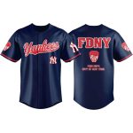 Yankees Never Forget FDNY 2025 Jersey