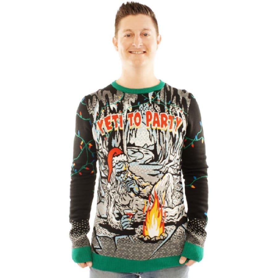 Yeti to Party Ugly Christmas Sweater Yeti to Party Ugly Christmas Sweater