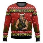 Yippee Ki Yay It's Christmas Die Hard Ugly Christmas Sweater