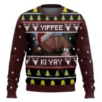 Yippee Ki Yay Ugly Die Hard Christmas Sweater