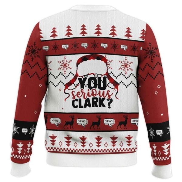 You Serious Clark National Lampoon Vacation Ugly Christmas Sweater