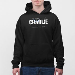 Retro Live Like Charlie Change My Mind Print T-Shirt 4 Retro Live Like Charlie Change My Mind Print T Shirt 5
