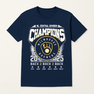 Brewers NL Central Division Champions 2025 B2B2B Shirt