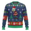 Zombie And Plants Ugly Christmas Sweater