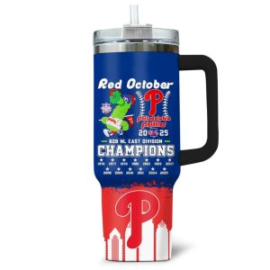 2025 Phillies B2B NL East Champs 40oz Tumbler2