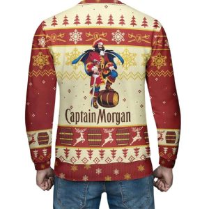 Christmas Captain Morgan Ugly Sweater2