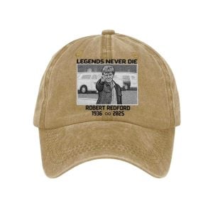 Unisex Legends Never Die RIP Robert Redford Memorial Hat2