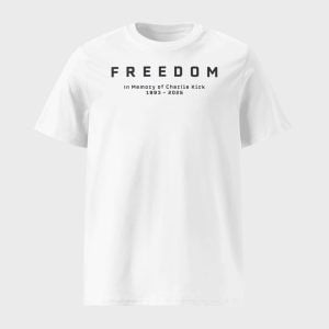 Freedom In Memory Of Charlie Kirk 1993 2025 Shirt 1