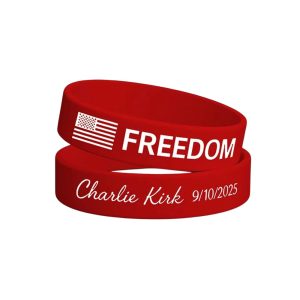 Freedom Charlie Kirk Bracelet 2 Freedom Charlie Kirk Bracelet3