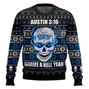 Stone Cold Steve Austin 3 16 Ugly Christmas Sweater