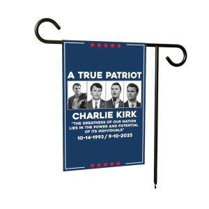 A True Patriot Charlie Kirk Yard Flag
