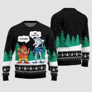 Hot N Cold Ugly Christmas Sweater