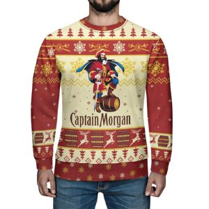 Christmas Captain Morgan Ugly Sweater1