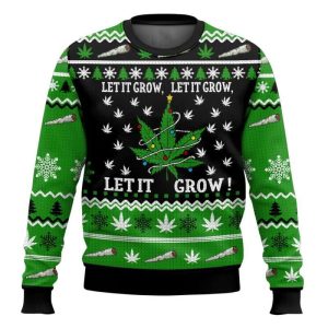 Let’s it Grow 420 Christmas Ugly Sweater