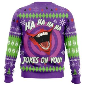 Joker Ha Ha Ha Eid Mubarak Ugly Christmas Sweater1
