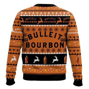Bulleit Bourbon Ugly Christmas Sweater1