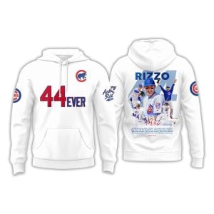 Cubs Legend Anthony Rizzo Forever 44 Hoodie