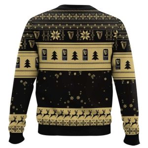 Guinness Grnch Ugly Christmas Sweater1