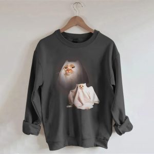 Ghost Kitten Sweatshirt1