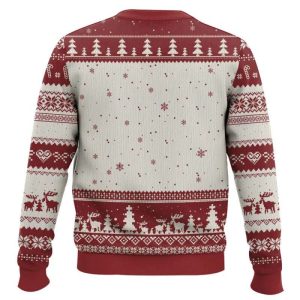 Pesto and Moo Deng Friendship Ugly Christmas Sweater1
