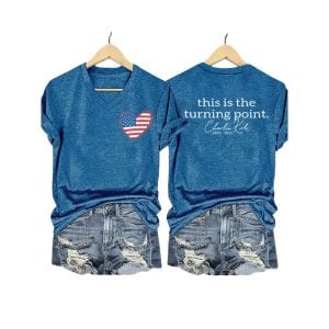This Is The Turning Point Charlie Kirk Two Sided Shirt2