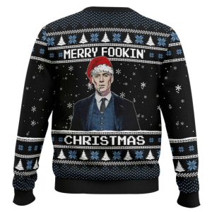 Peaky Blinders Merry Fookin Christmas Ugly Sweater1