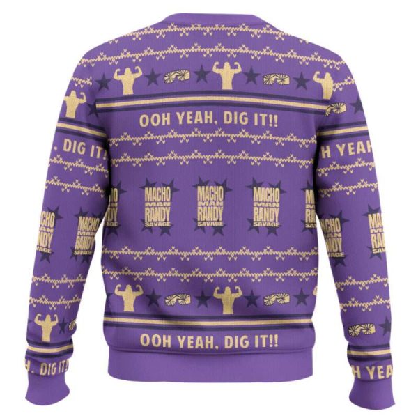 Macho Man Randy Savage Christmas Ugly Sweater
